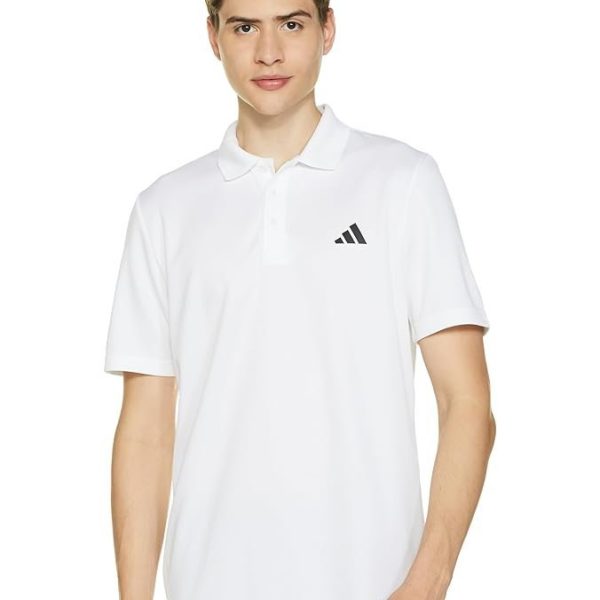 adidas Men's Geometric Regular Fit Polo Shirt