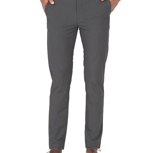 The Pant Project Luxury PV Lycra Stretchable Formal Pants for Men | Stylish Slim Fit Men's Wear Trousers for Office or Party | Mens Fashion Dress Trouser Pant